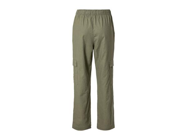 Esmara Ladies' Linen Blend Trousers