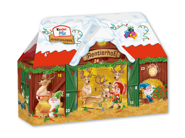 Kinder Maxi Mix 3D-julekalender