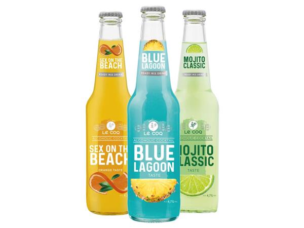 LE COQ MOJITO / BLUE LAGOON / SEX ON THE BEACH