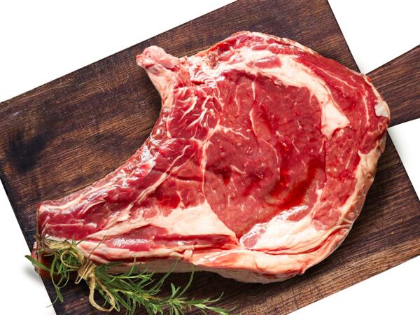 Frisches Prime-Rib Steak
