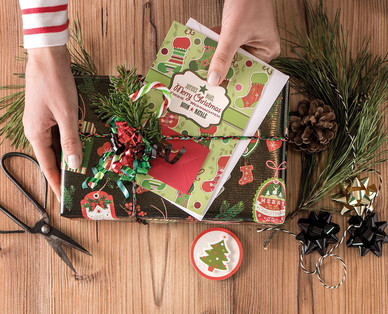 Exklusives Weihnachtspapier