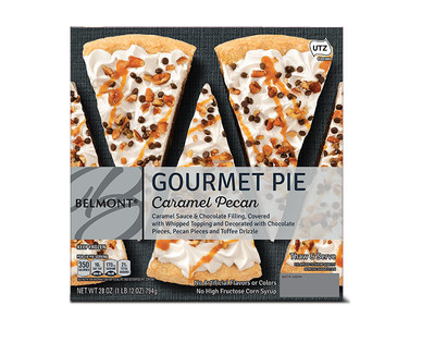 Belmont Caramel Pecan Silk or Holiday Chocolate Gourmet Cream Pie
