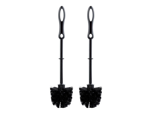 Toilet brush holder or toilet brush set, 2 pieces