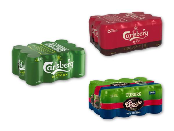 Carlsberg, Carlsberg 1883 eller Tuborg Classic 0,0 %