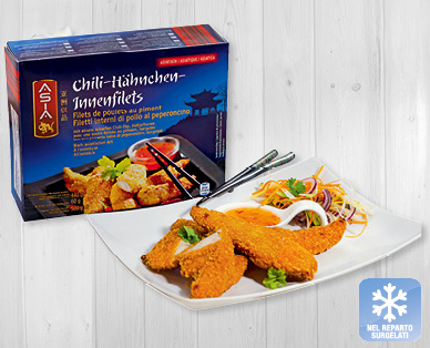 Filetti di pollo con chili ASIA