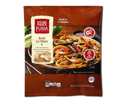 Fusia Asian Inspirations 
 Beef and Broccoli or Beef Lo Mein