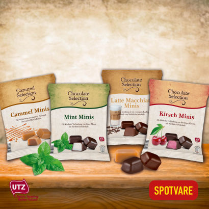 Chokolade- eller karamelbidder