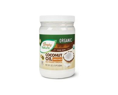 Simply Nature Large Organic Coconut Oil