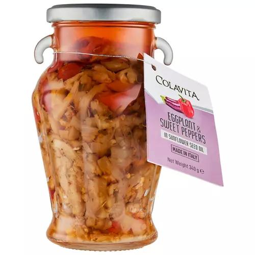 Eggplant & Sweet Peppers 340g