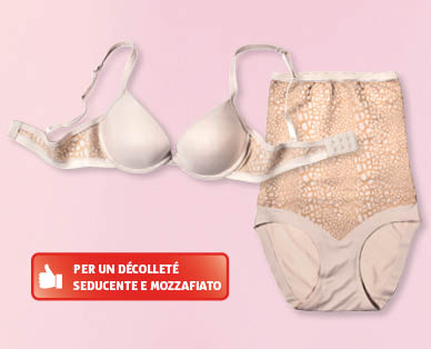 Biancheria intima con effetto flock da donna SKIN TO SKIN