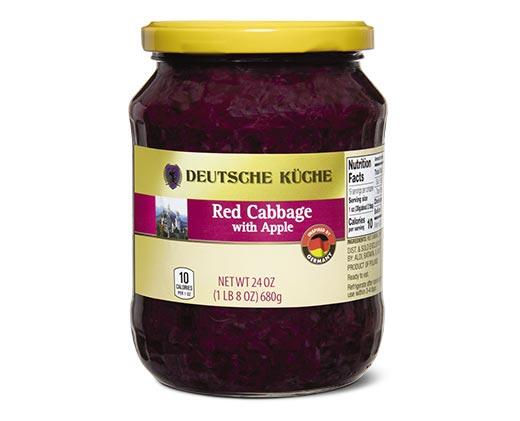 Deutsche Küche 
 German Style Red Cabbage with Apples