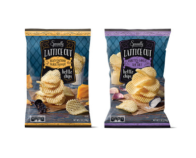 Specially Selected Lattice Cut Kettle Chips