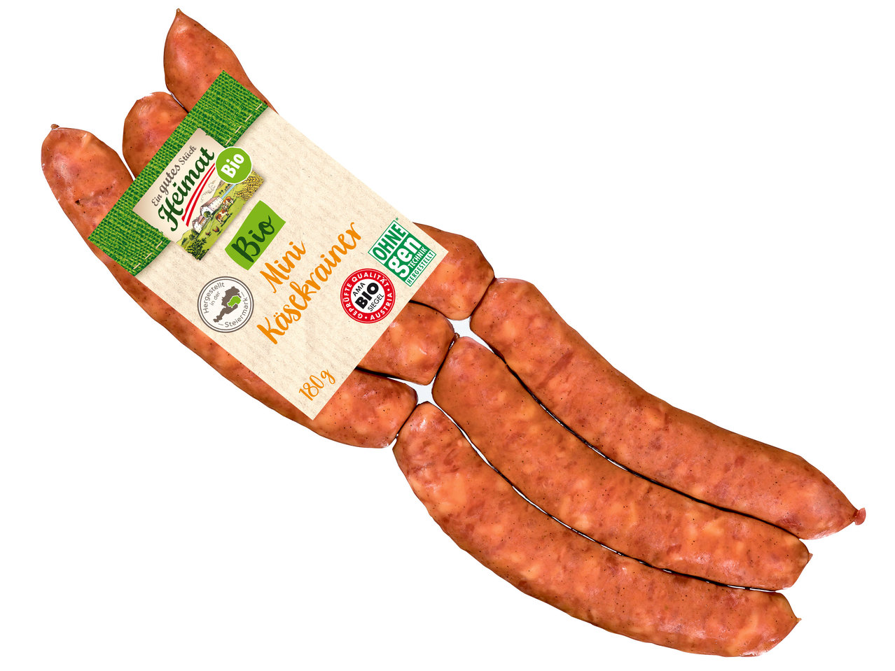 EIN GUTES STÜCK HEIMAT Bio Mini Würstel