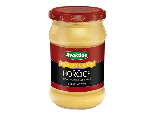 AVOKÁDO HOŘČICE