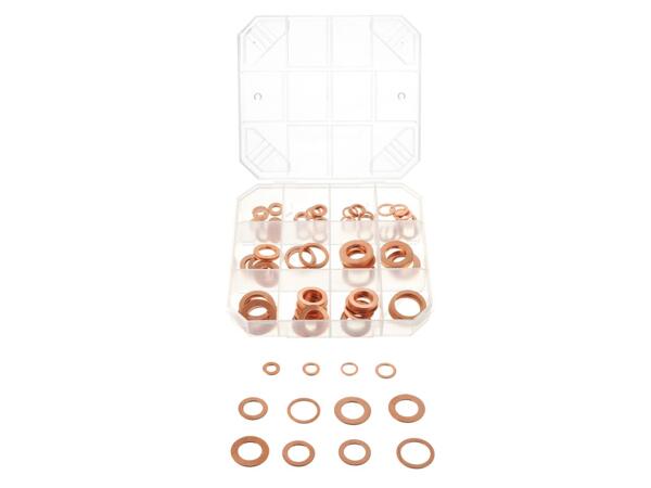 Washers set or o-rings, 100, 386 o 419 pieces