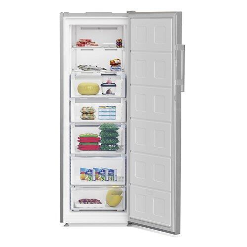 BEKO No-Frost Gefrierschrank Edelstahllook