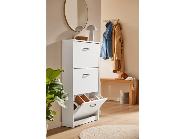 Shoe Cabinet with 3 Compartments