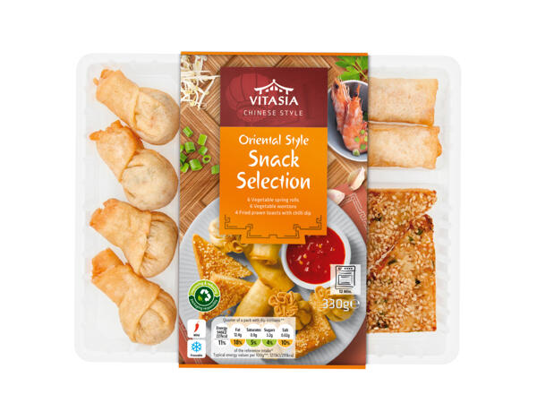 Vitasia Oriental Style Snack Selection with Dip