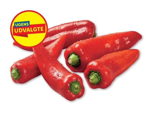 Røde snackpebre