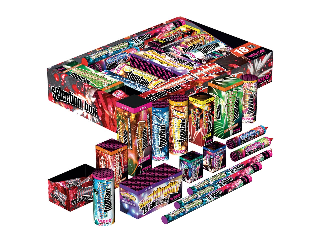 Weco Bonfire Star Selection Box1