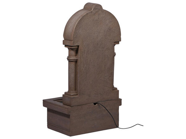 Zahradní fontána s LED osvětlením