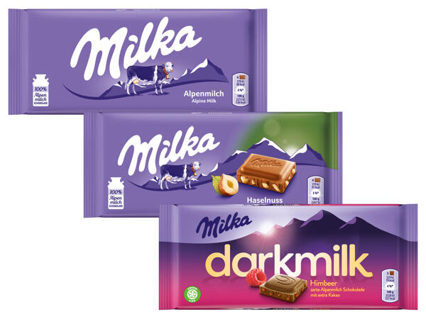 Milka Tafelschokolade