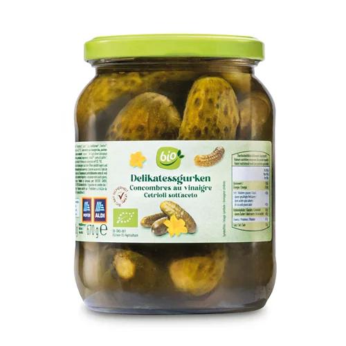 BIO Delikatess-/Burgergurken, Bio-Delikatessgruke