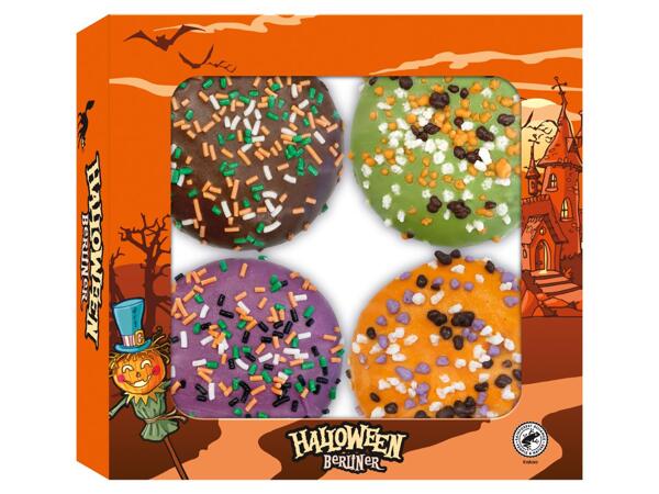 Halloween Krapfen 4er