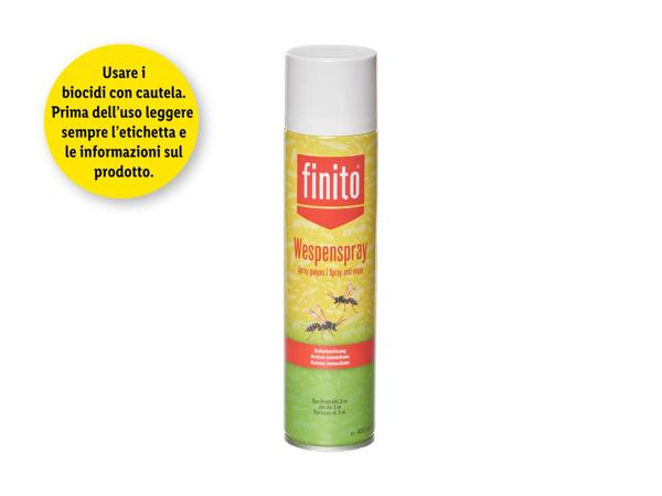 Spray per vespe finito