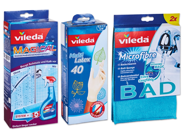VILEDA(R) Badschwämme, Einmalhandschuhe oder Magical