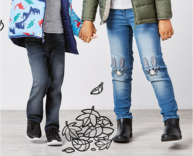 Children's Designer Jeans or Girl's Leggings 2pk