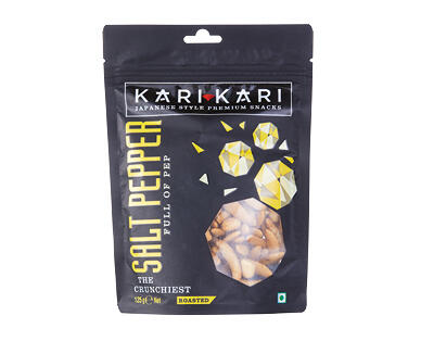 Kari Kari Japanese Style Rice Snacks Salt & Pepper 125g