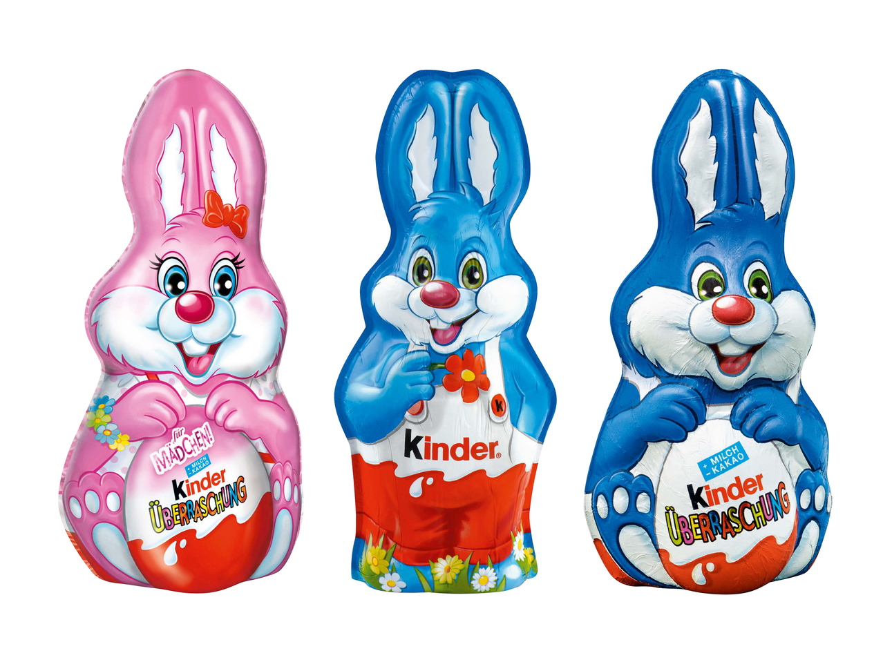 Lapin en chocolat Kinder