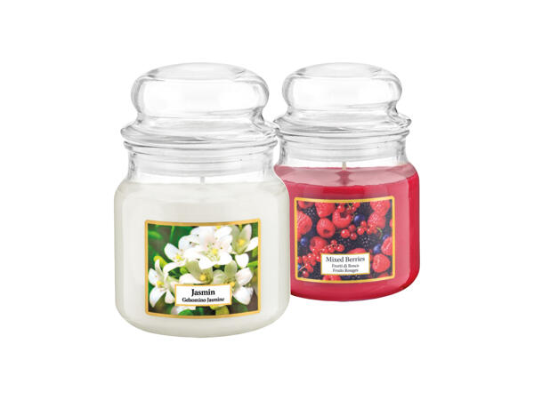 Candles in a Glass Jar