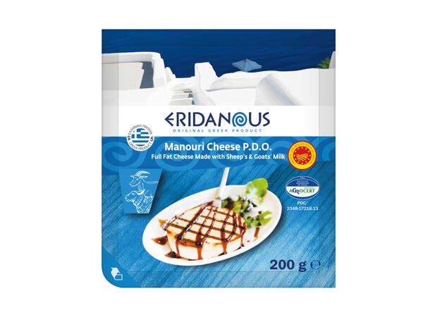 Eridanous Manouri Cheese P.D.O