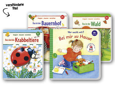 Pappebuch für Kleinkinder