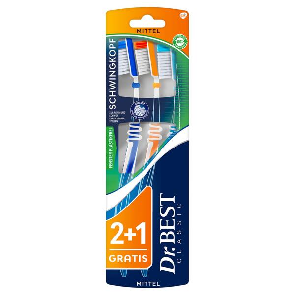 ODOL-MED3/SENSODYNE/DR. BEST Zahncreme oder Zahnbürsten