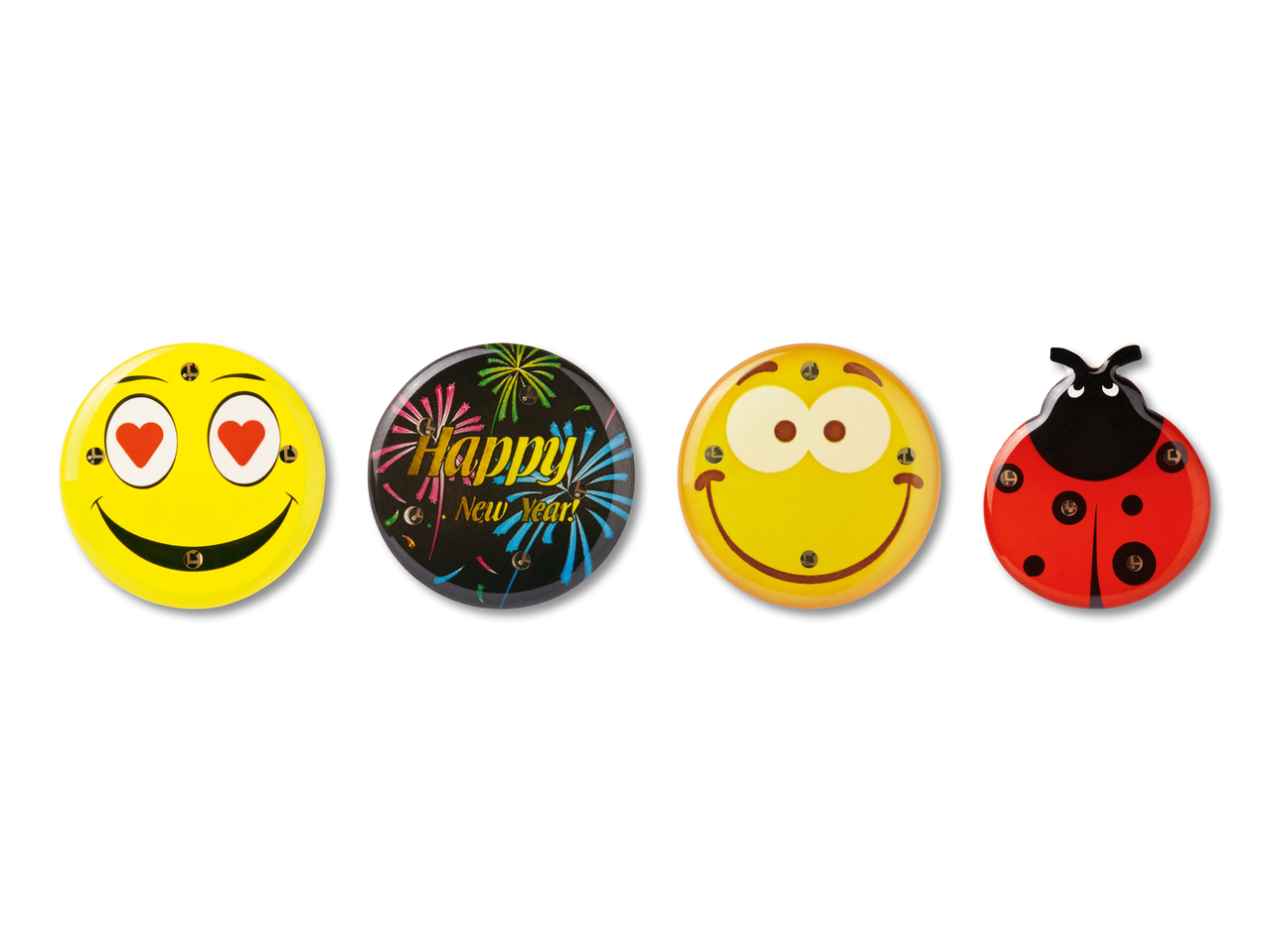 Pins à LED, lot de 2