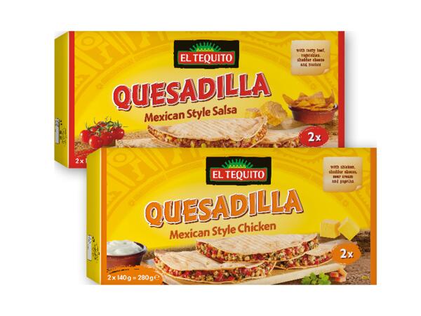 Mexican style Quesadilla