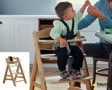 Alpha+ Wooden High Chair