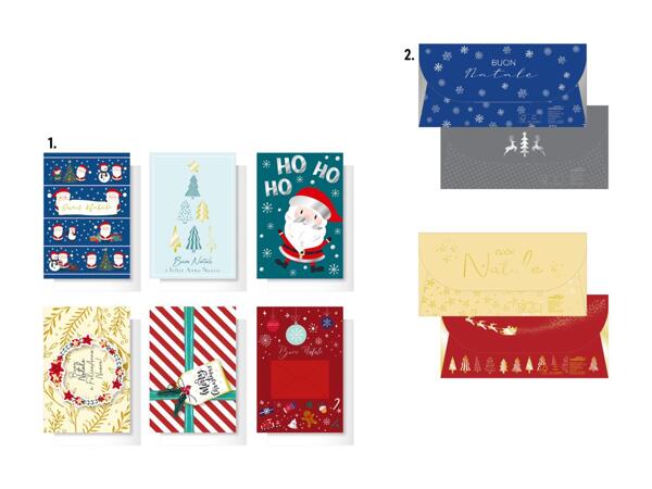 Cartes de Noël/​enveloppes (uniquement en Suisse alémanique)