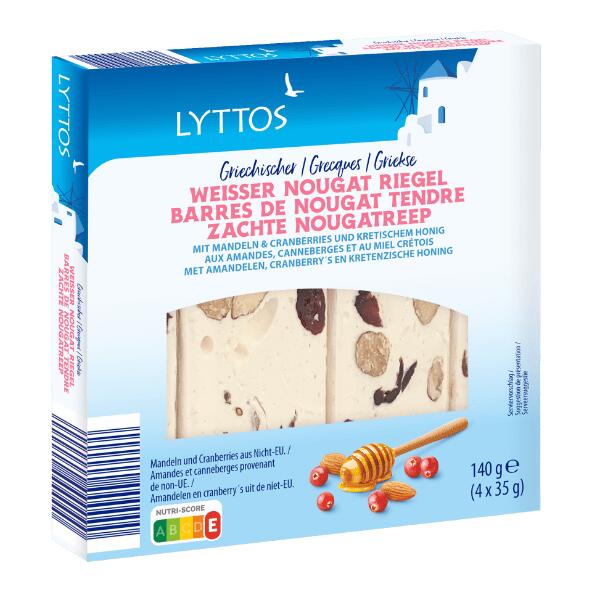 LYTTOS(R) 				Weiche Nougatriegel, 4 St.