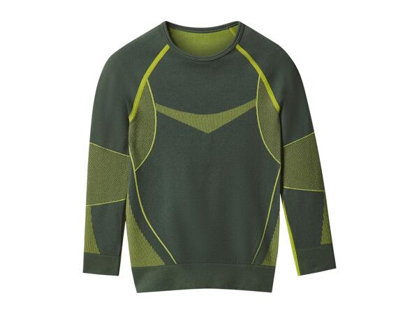 Lupilu Younger Kids' Green Seamless Base Layer Set - 2 Piece Set