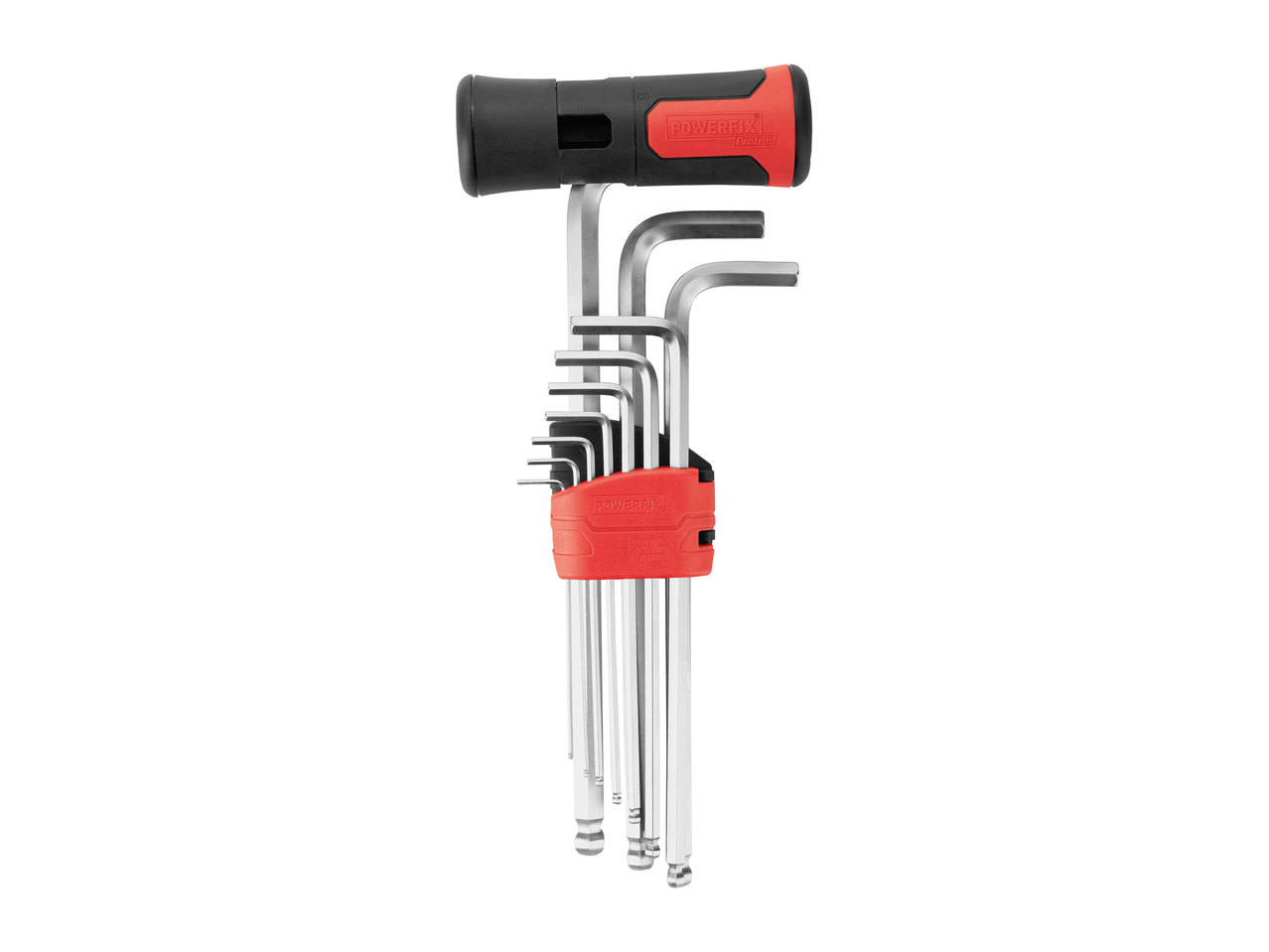 Powerfix Profi Ball End Hex Key Set1