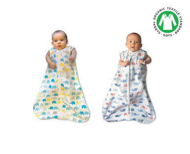 Little Journey Organic Cotton Muslin Wearable Blanket