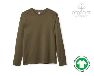 Men's Organic Cotton Long Sleeve Tee