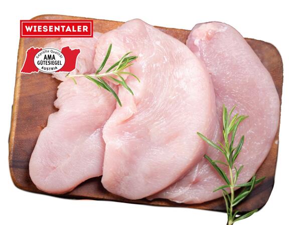 Frische Putenbrustschnitzel