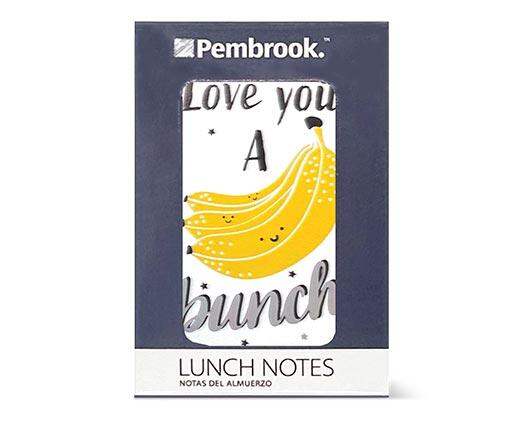 Pembrook Lunch Notes