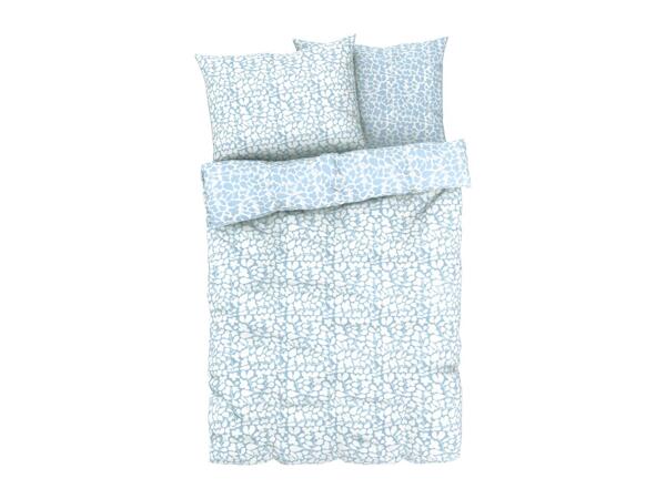 Livarno Home Microfibre Sateen Bedlinen - King - Blue