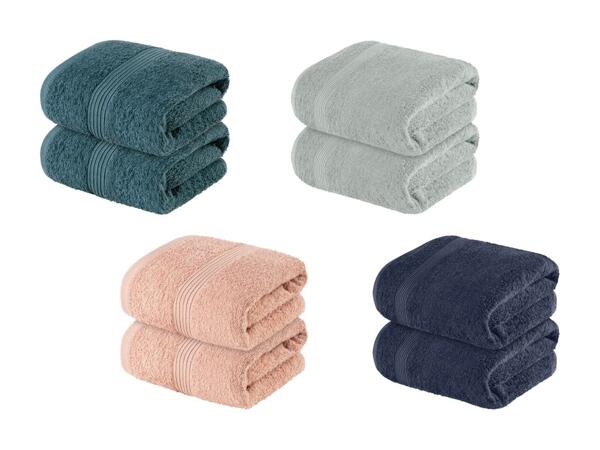Linges de toilette, set de 2